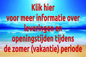 Klik hier voor meer informatie tijdens de vakantie periode