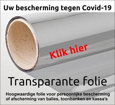 Klik hier voor de transparante folie