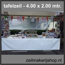 Tafelzeil 4.00 x 2.00 mtr.